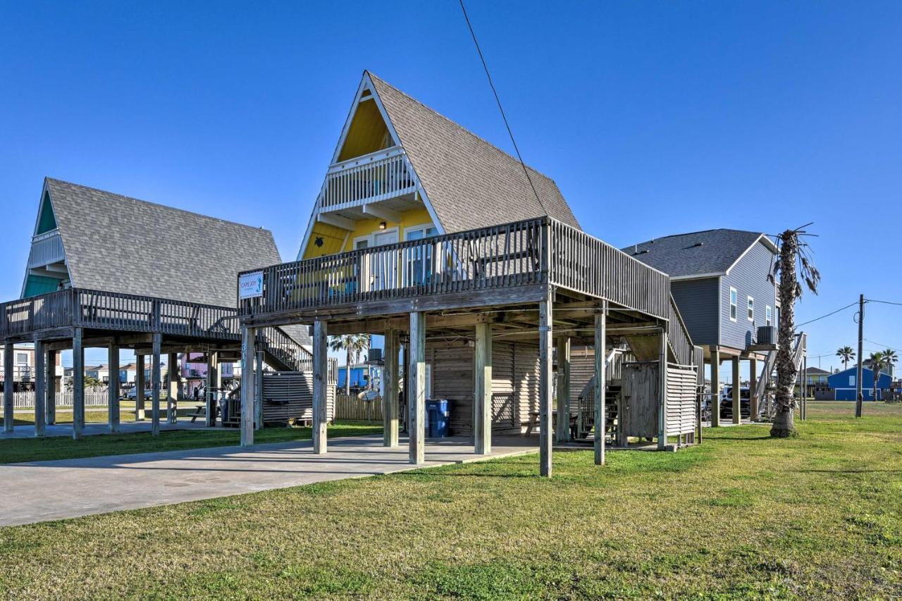 A-Frame Home With Deck - 2 Blocks To Surfside Beach! ภายนอก รูปภาพ