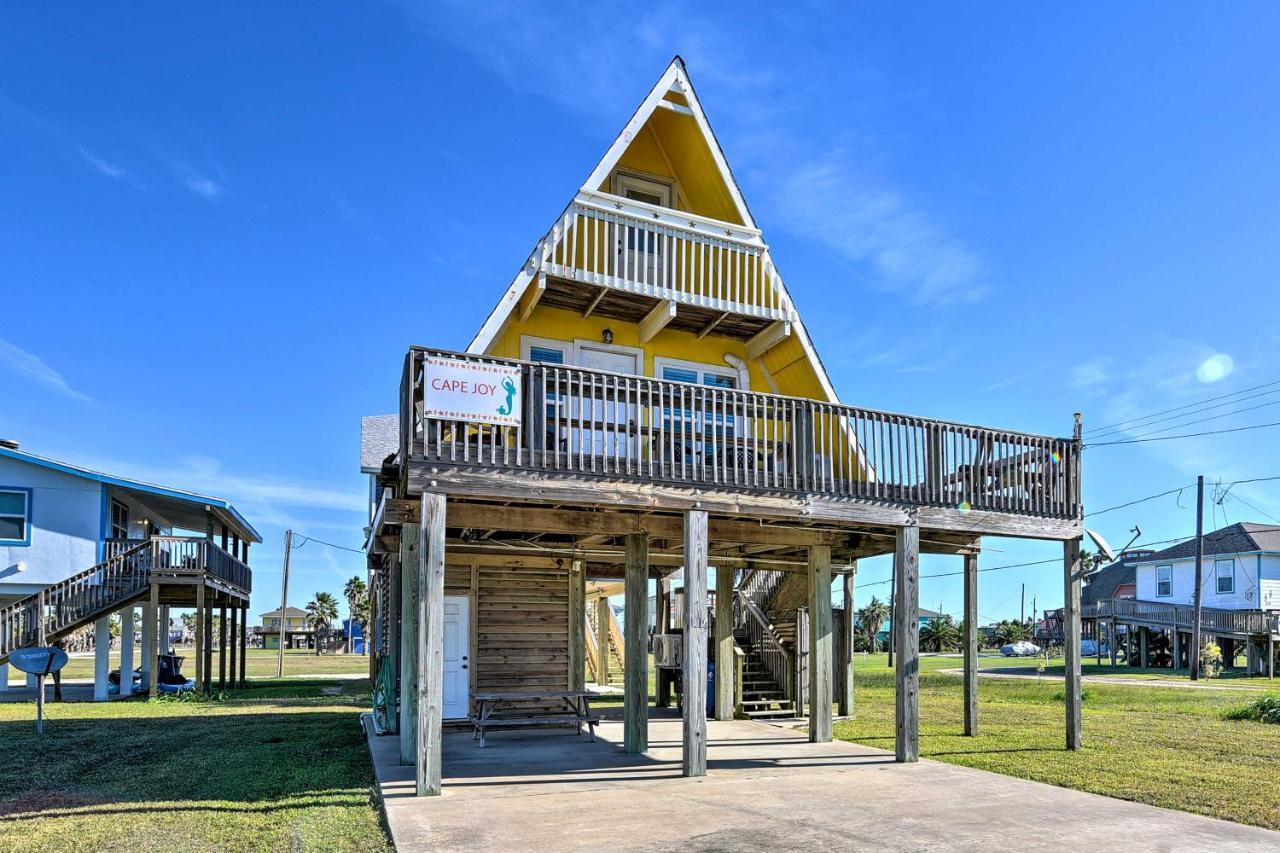 A-Frame Home With Deck - 2 Blocks To Surfside Beach! ภายนอก รูปภาพ