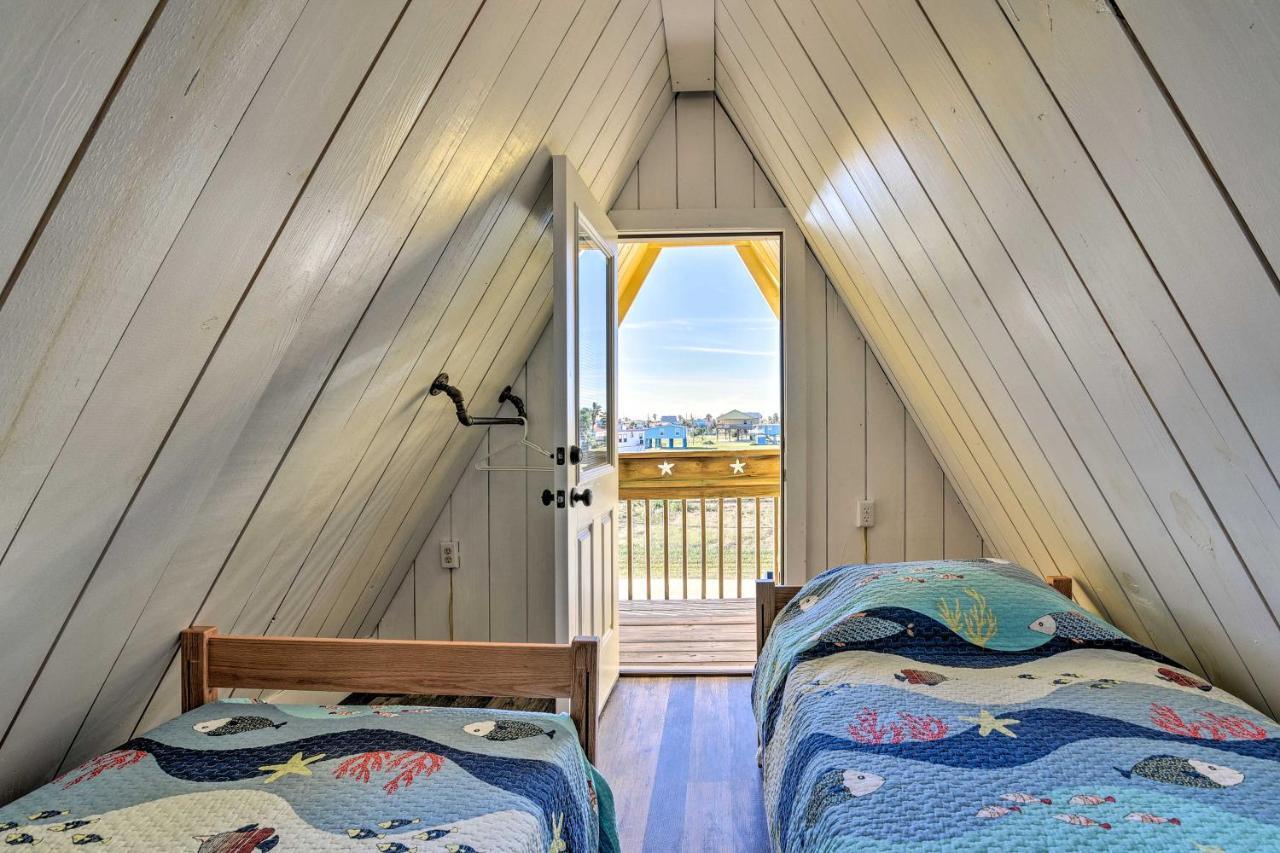 A-Frame Home With Deck - 2 Blocks To Surfside Beach! ภายนอก รูปภาพ